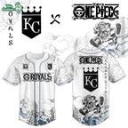Kansas City Royals x One Piece Jersey 2026 Luffy Gear 5