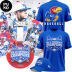 Kansas Jayhawks Baseball Big 12 champions 2026 T-Shirt