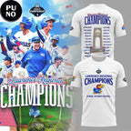 Kansas Jayhawks Baseball Lawrence Regional Champions 2026 Locker Room Hoodie T-Shirt