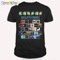 Kansas Music Band 50th Anniversary Tour 2024 Unisex T Shirt