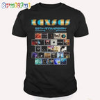 Kansas Music Band 50th Anniversary Tour 2024 Unisex T Shirt