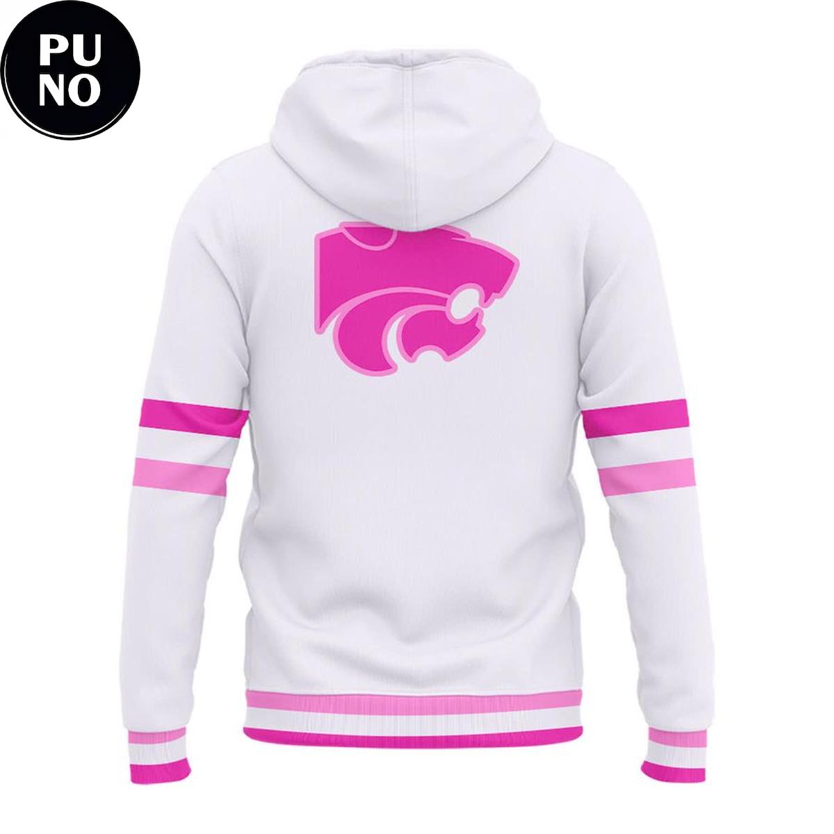 Kansas State Wildcats Basketball Pink Out 2026 Hoodie T-Shirt