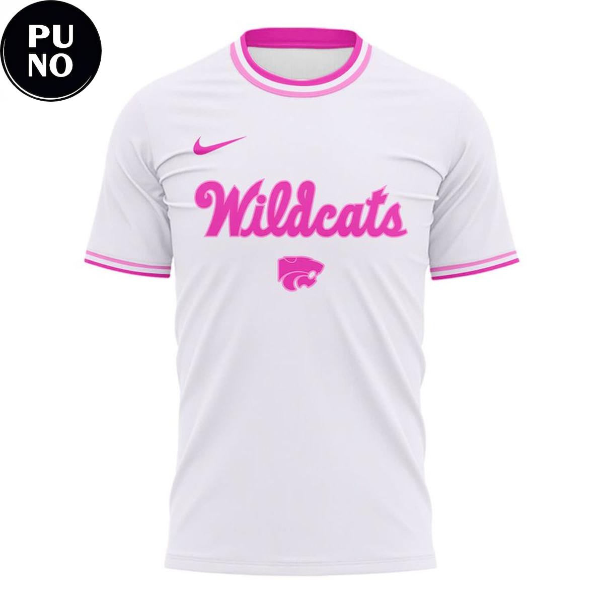 Kansas State Wildcats Basketball Pink Out 2026 Hoodie T-Shirt