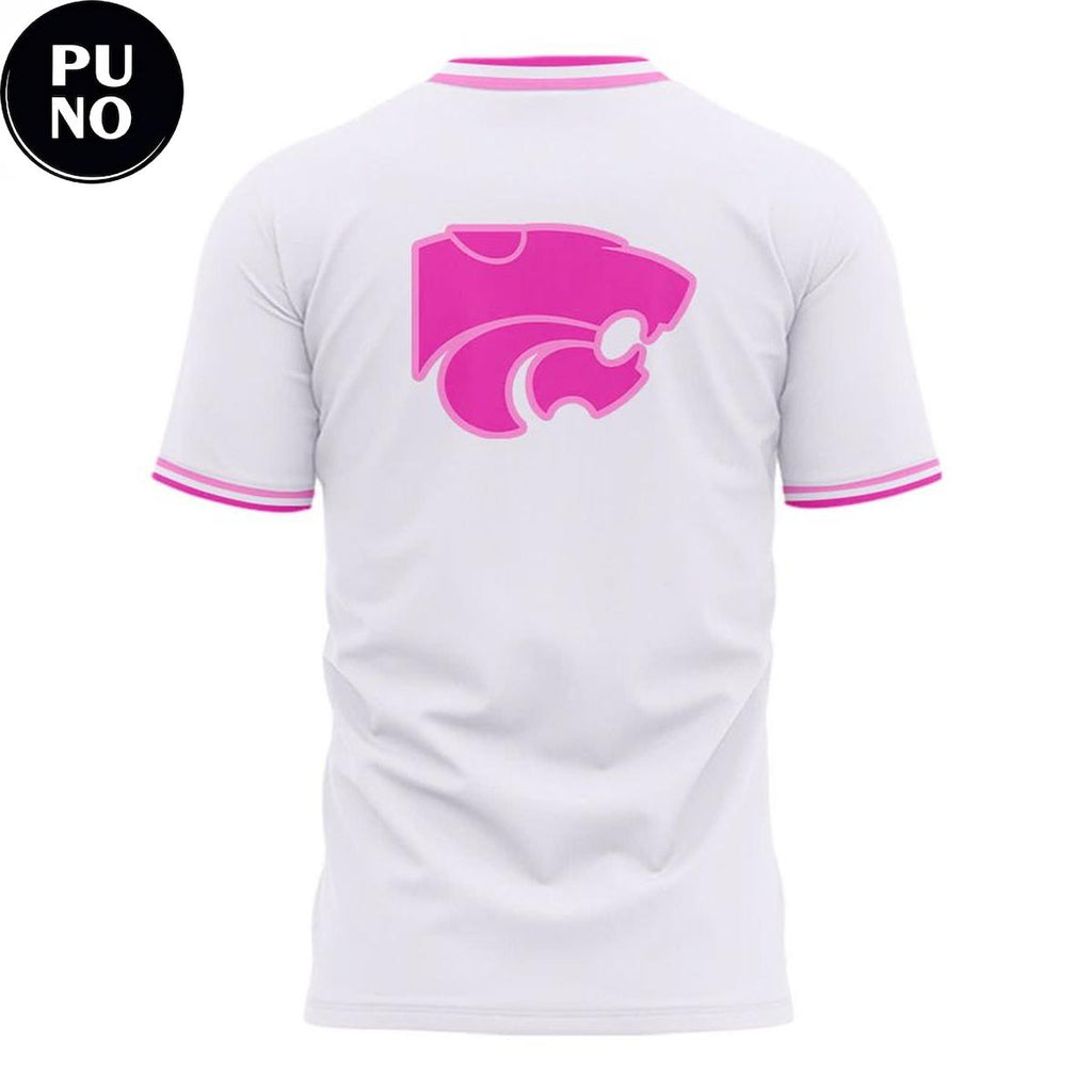Kansas State Wildcats Basketball Pink Out 2026 Hoodie T-Shirt