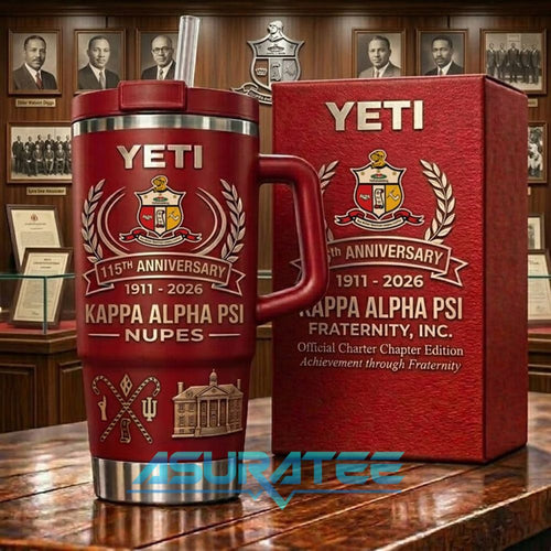 Kappa Alpha Psi 115th Anniversary Limited Edition YETI Tumbler