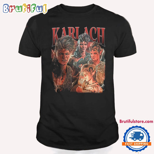 Karlach Baldurs Gate 3 Vintage Shirt, Baldur’s Gate 3 Shirt, Baldur’s Gate 3 T Shirt