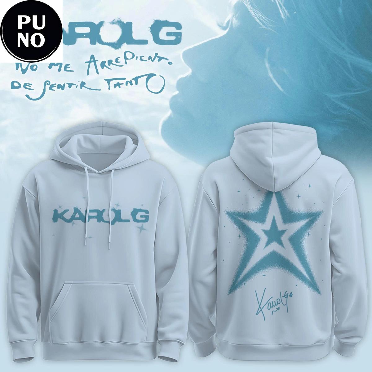 Karol G Album No Me Arrepiento De Sentir Tanto 2026 Hoodie