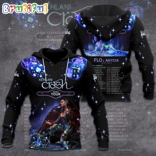 Kehlani Crash Tour Schedule Fans Lover Hoodie Shirt