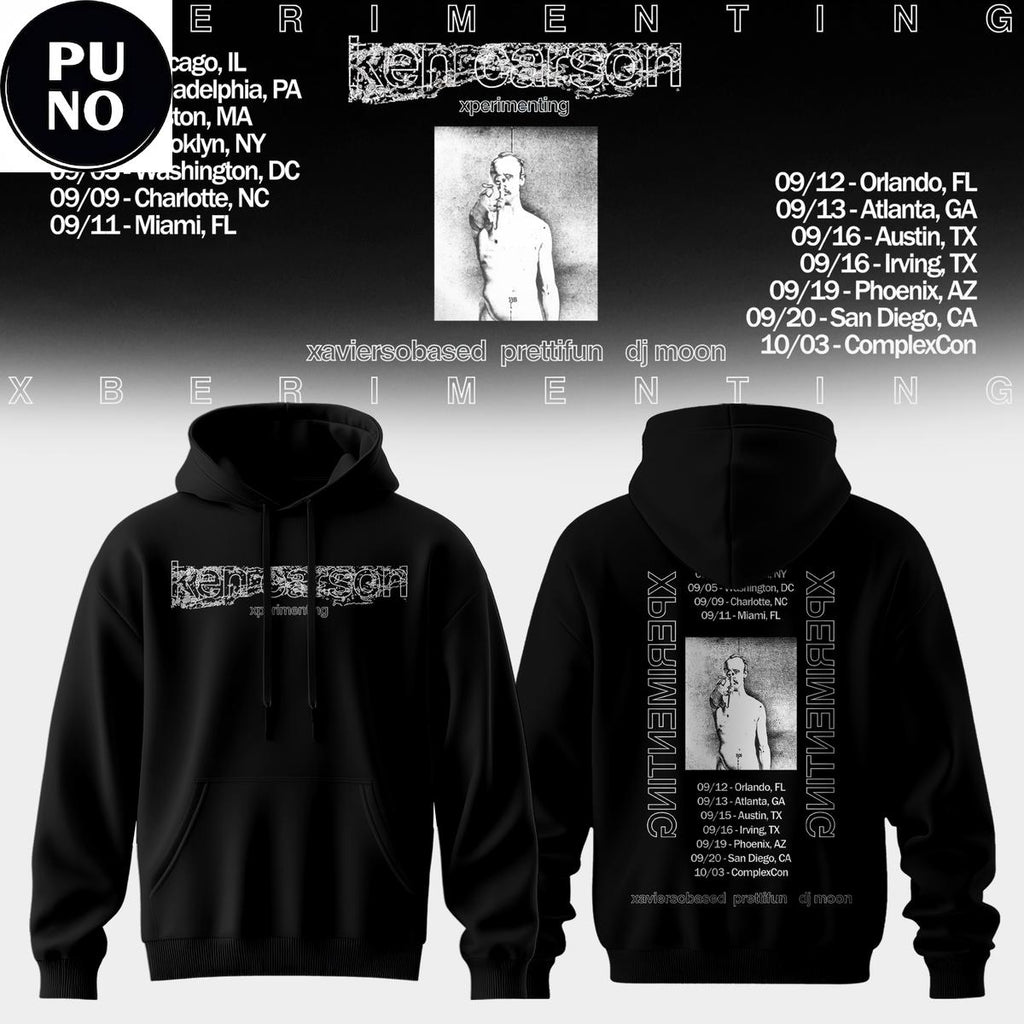 Ken Carson Xperimenting Tour 2026 Hoodie T-Shirt