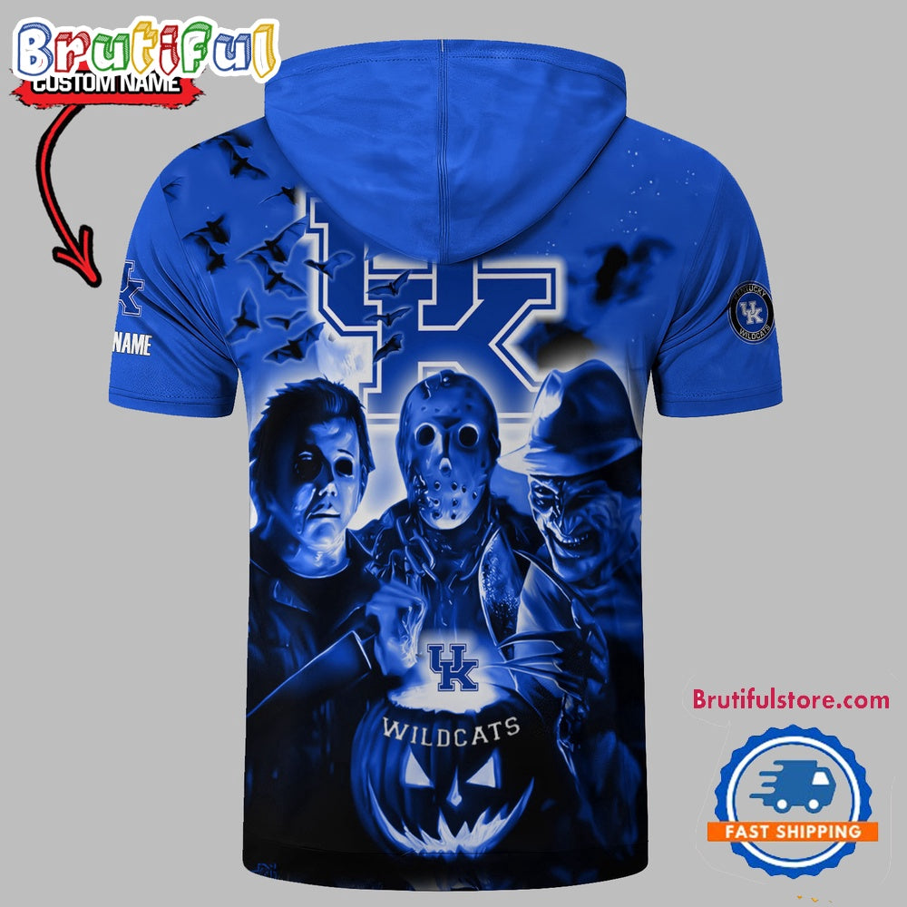 Kentucky Wildcats Horror Characters Essential Halloween Sleeveless Hoodie