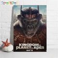 Kevin Durand As Proximus Caesar In Kingdom Of The Planet Of The Apes Official Art Poster Canvas