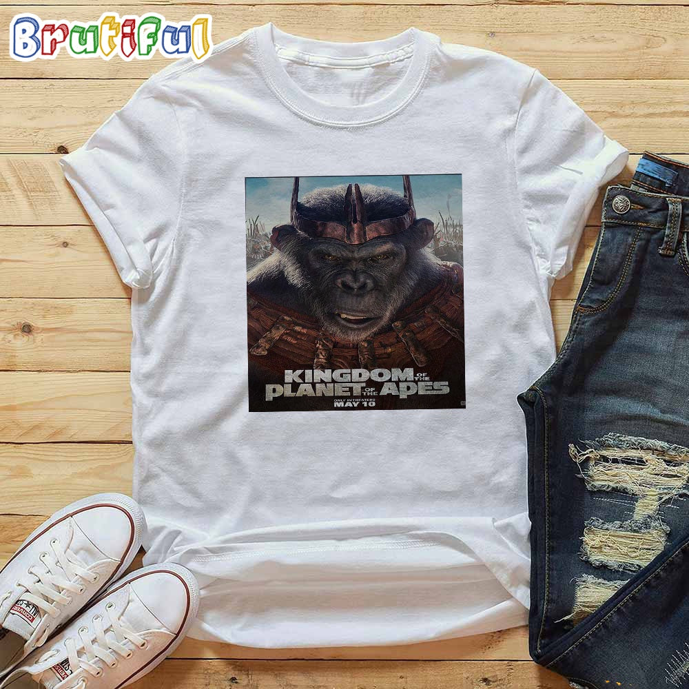 Kevin Durand As Proximus Caesar In Kingdom Of The Planet Of The Apes Official T-Shirt