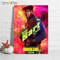 Kevin Hart as Roland in Borderlands Official Poster Wall Art Poster Canvas