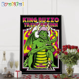 King Buzzo & Trevor Dunn Aug 1 2024 Pappy And Harriet’s Pioneertown CA Tour Wall Art Poster Canvas