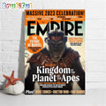 Kingdom Of The Planet Of The Apes on Empire Cover Art Poster Canvas