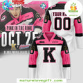 Kingston Frontenacs Pink in the Rink 2026 Hockey Jersey