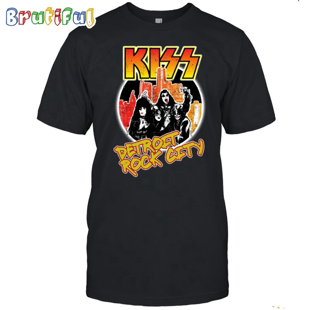 Kiss Band Detroit Rock City T Shirt