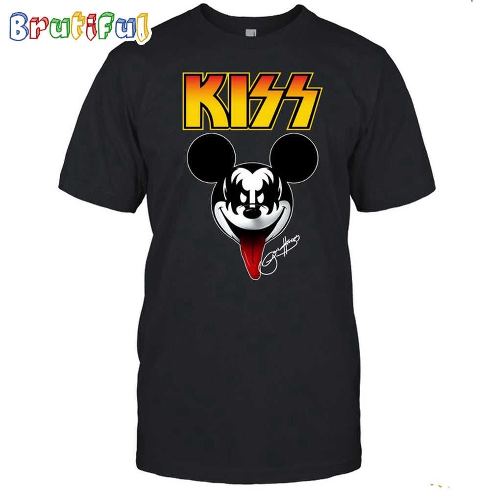 Kiss Band Mickey Lover T Shirt