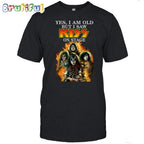 Kiss Band Yes I Am Old But I Saw On Stage New T Shirt