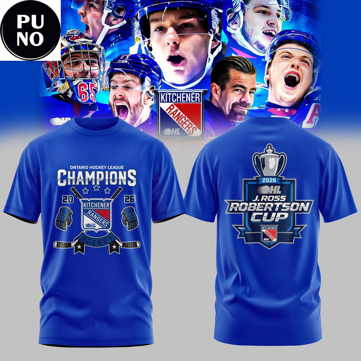 Kitchener Rangers 2026 J. Ross Robertson Cup Champion Hoodie T-Shirt
