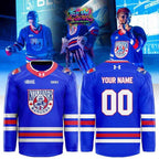 Kitchener Rangers 2026 Retro Night The Cowboy Rides Again Hockey Jersey