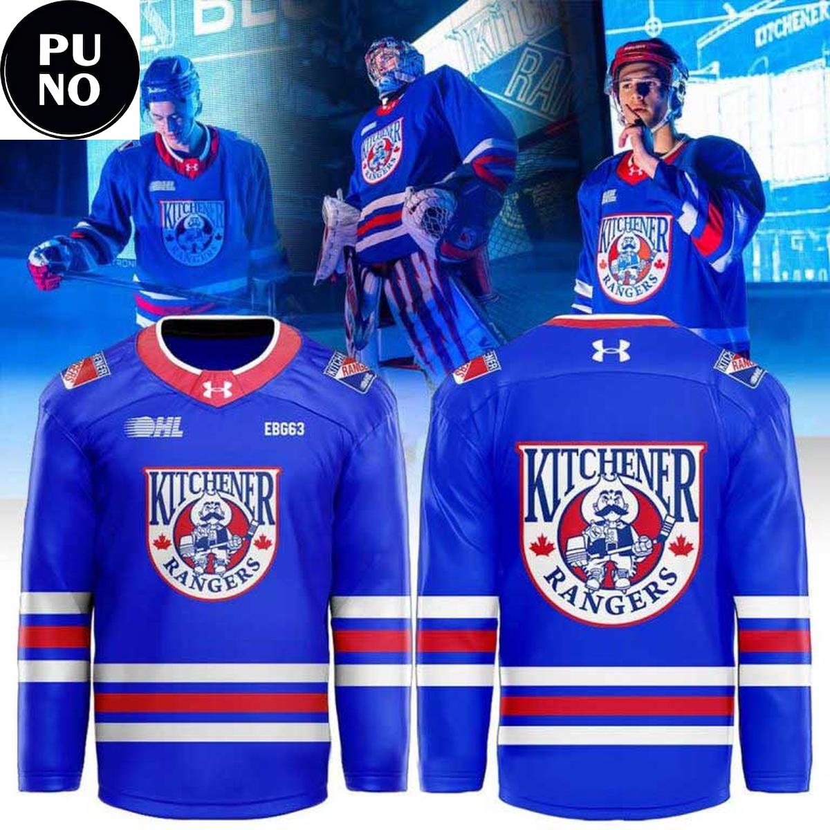Kitchener Rangers Retro Night 2026 The Cowboy Rides Again Personalized Hockey Jersey