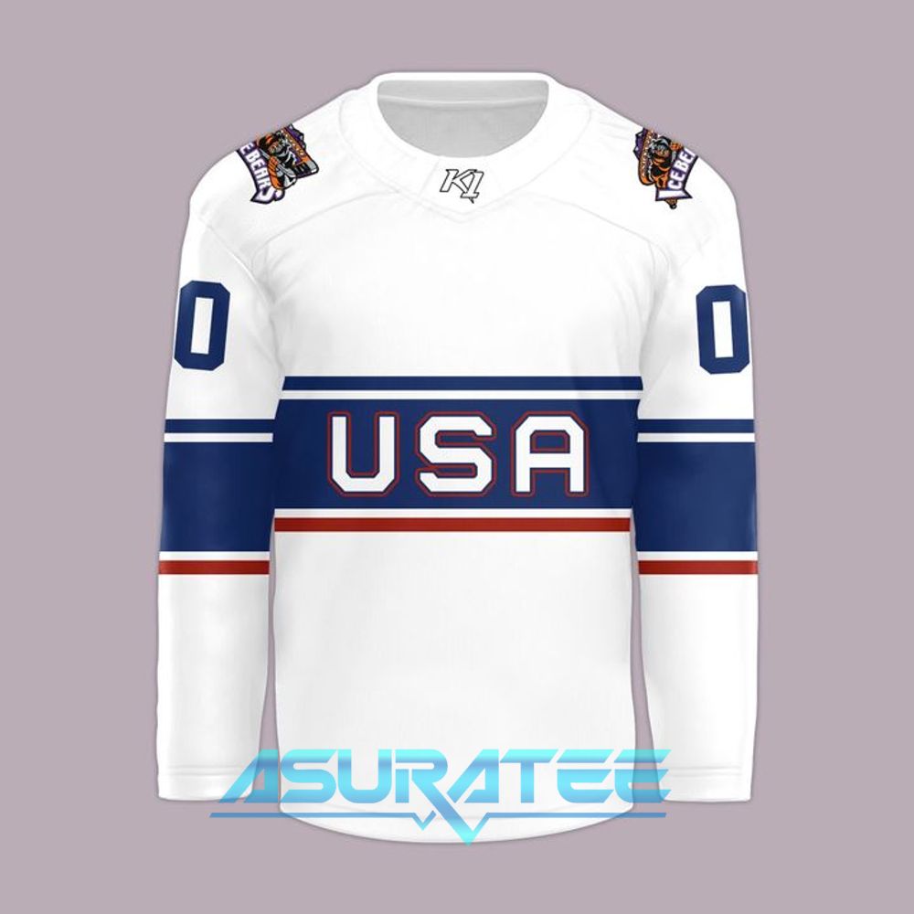 Knoxville Ice Bears Go for Gold Night 2026 Hockey Jersey