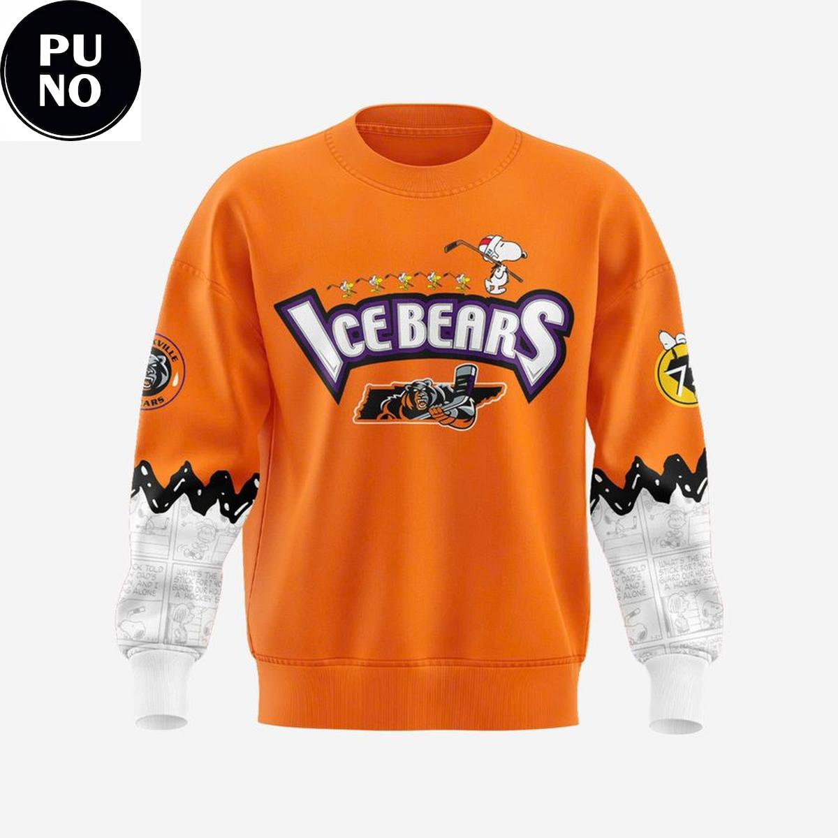 Knoxville Ice Bears x Peanuts Night 2026 Sweatshirt
