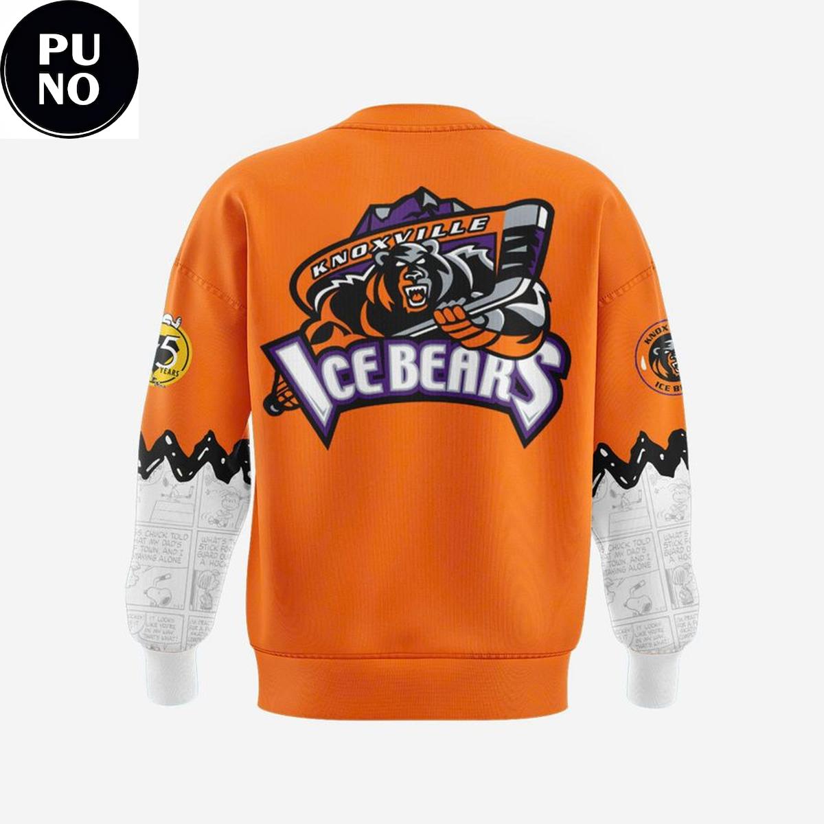 Knoxville Ice Bears x Peanuts Night 2026 Sweatshirt