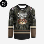Knoxville Ice Bears x Realtree Night 2026 Camo Personalized Hockey Jersey