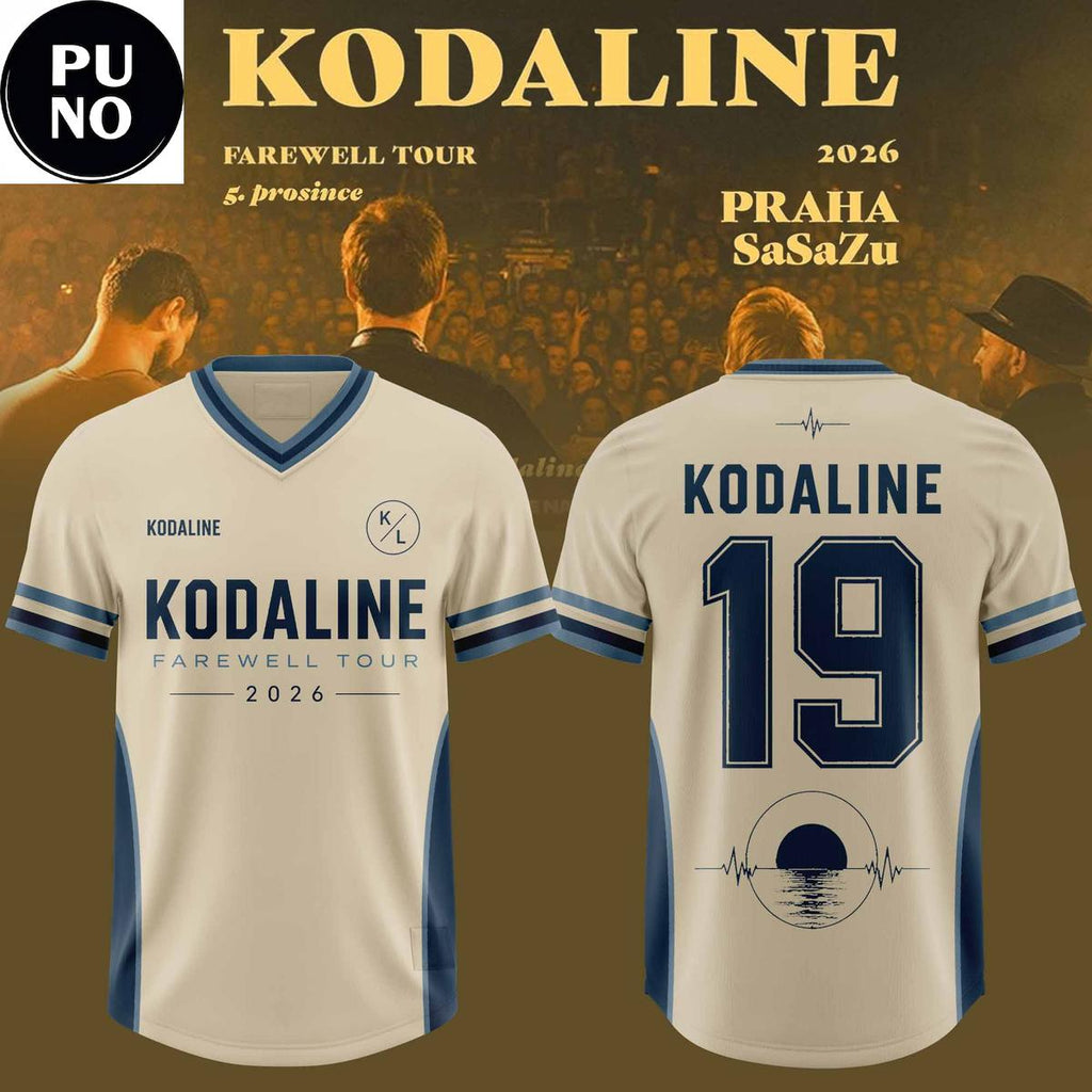 Kodaline Farewell Tour 19 Years Anniversary 2026 Football Jersey