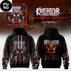 Kreator Krushers Of The USA 2026 Schedule Tour Hoodie T-Shirt