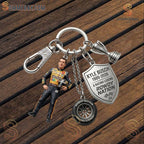 Kyle Busch 1985-2026 A Racing Legend Rowdy Nation Keychain