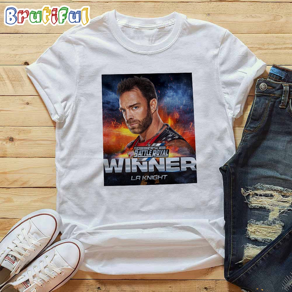 LA Knight Wins The First-ever Slim Jim At WWE SummerSlam Battle Royal T-Shirt