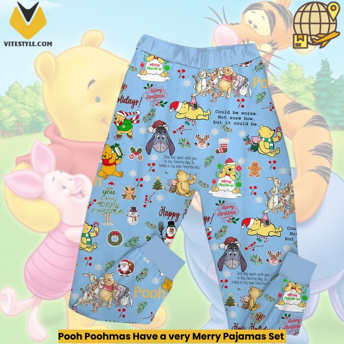 Pooh Poohmas Have a very Merry Pajamas Set