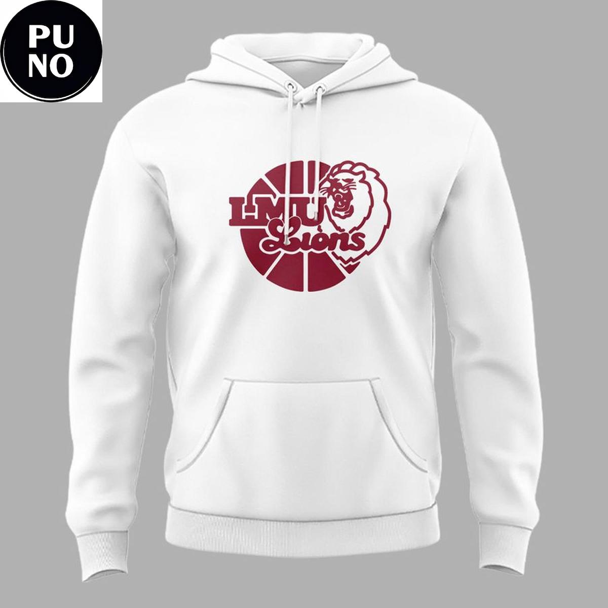 LMU Lions Basketball Throwback Night 2026 Hoodie T-Shirt
