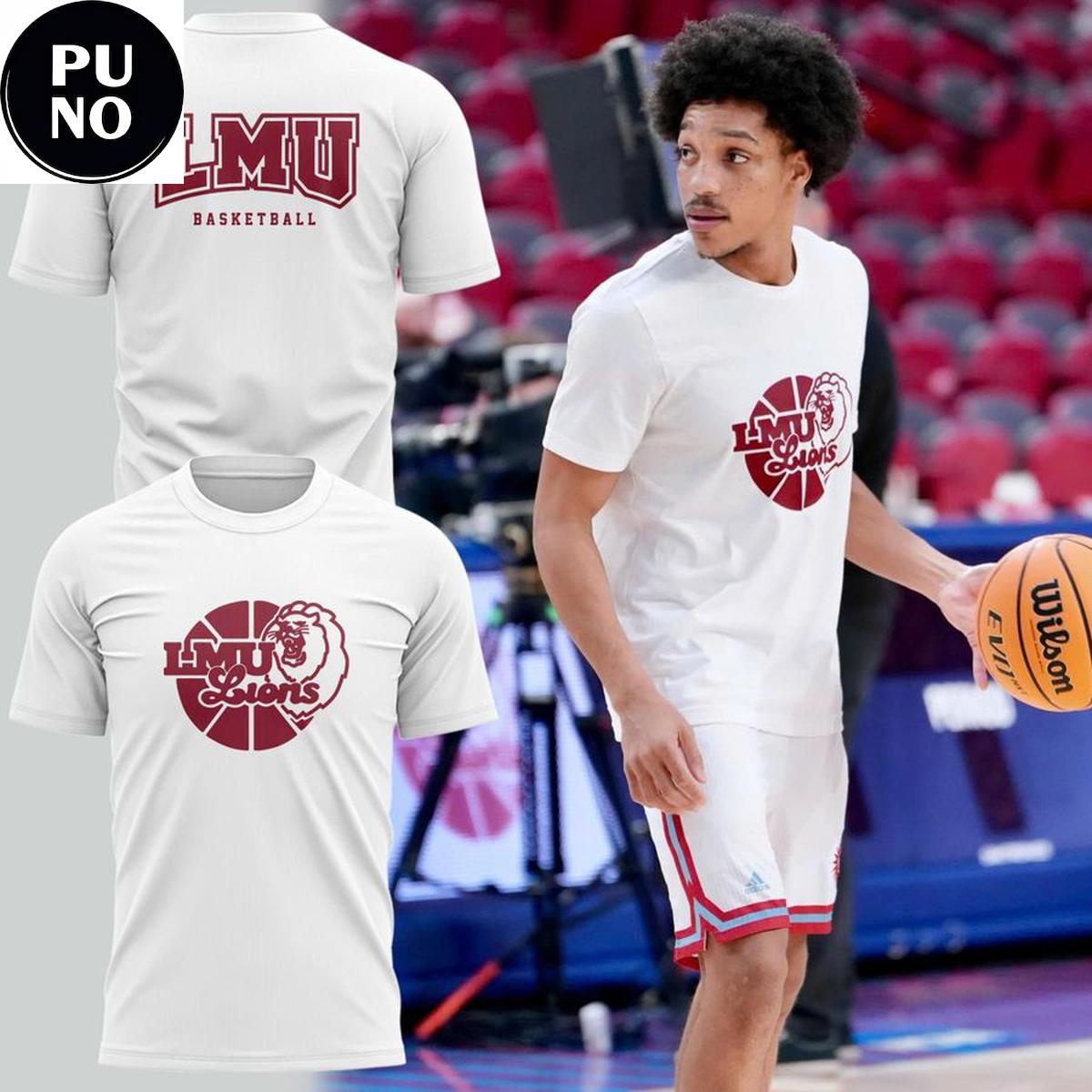 LMU Lions Basketball Throwback Night 2026 Hoodie T-Shirt