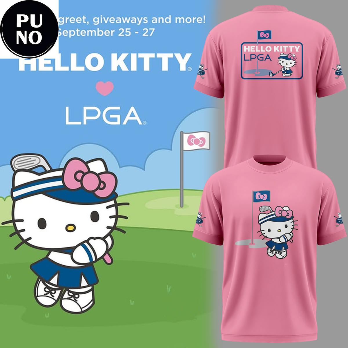 LPGA x Hello Kitty Golf Day 2026 T-Shirt