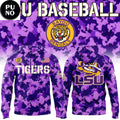 LSU Tigers 2026 Purple Camo Hoodie