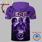 LSU Tigers Horror Characters Essential Halloween Sleeveless Hoodie