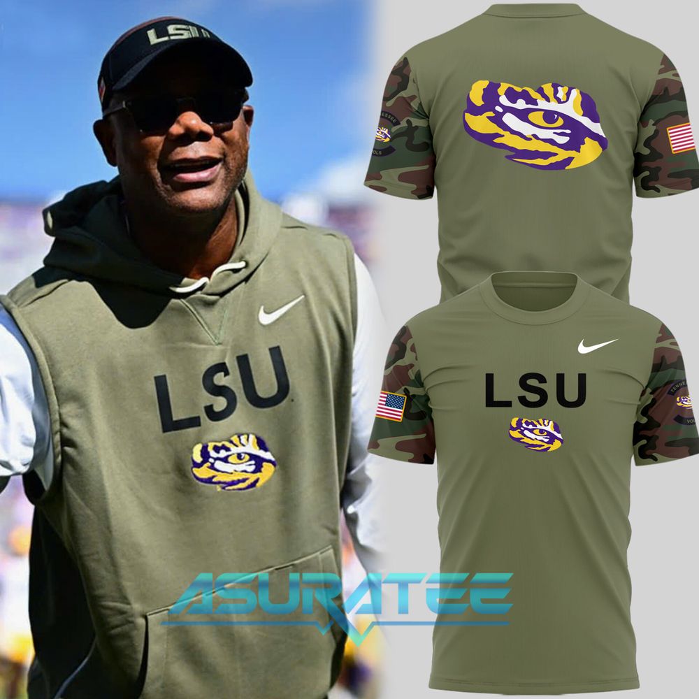 LSU Tigers x Military Appreciation 2025 Shirt
