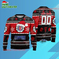 Personalized La Clippers Holiday Dunk Ugly Christmas Sweater