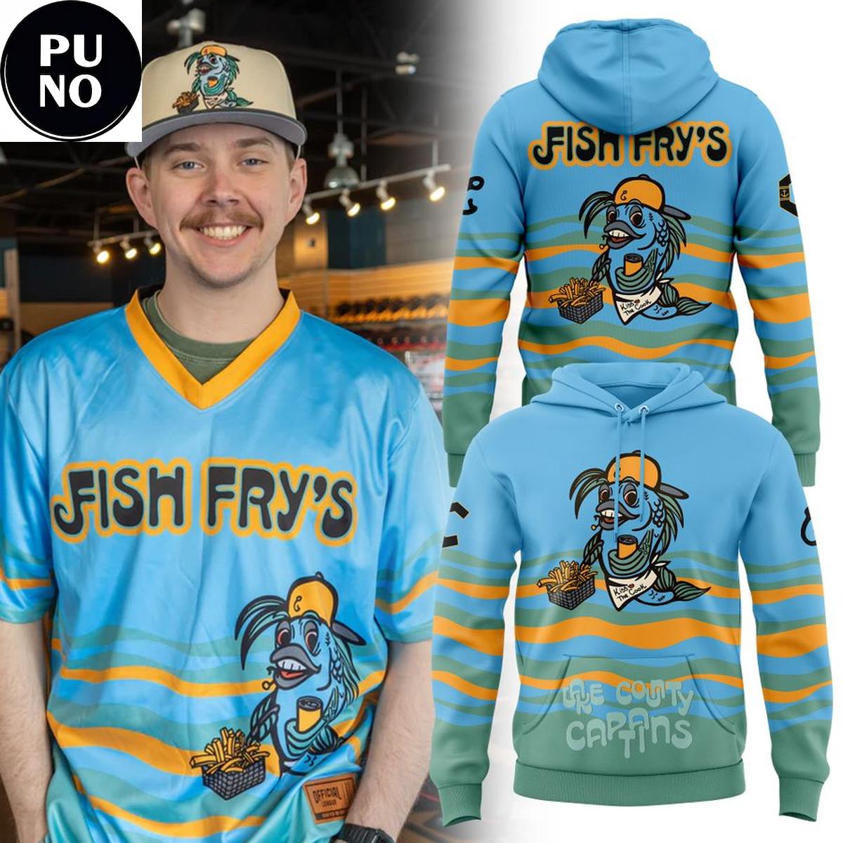 Lake County Captains Fish Fry’s 2026 Hoodie T-Shirt
