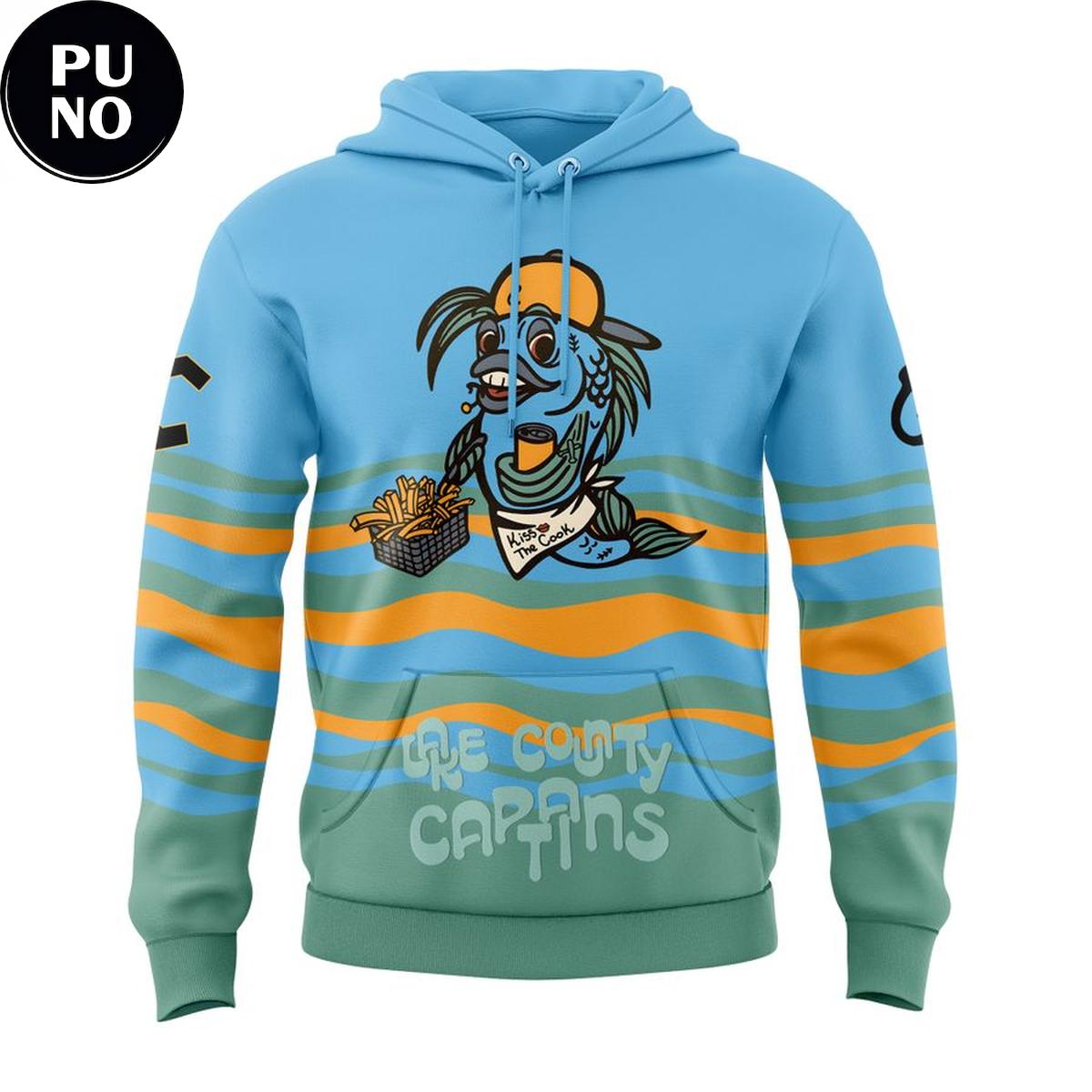 Lake County Captains Fish Fry’s 2026 Hoodie T-Shirt