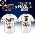 Lake Elsinore Storm x Peanuts Night Game 2026 Personalized Baseball Jersey