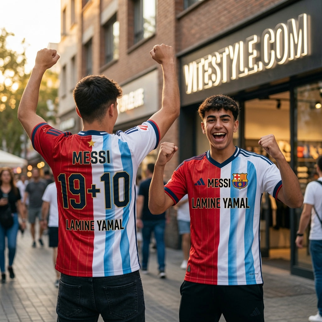 Lamine Yamal Messi Soccer Jersey