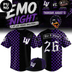 Las Vegas Aviators x Emo Night 2026 Baseball Jersey