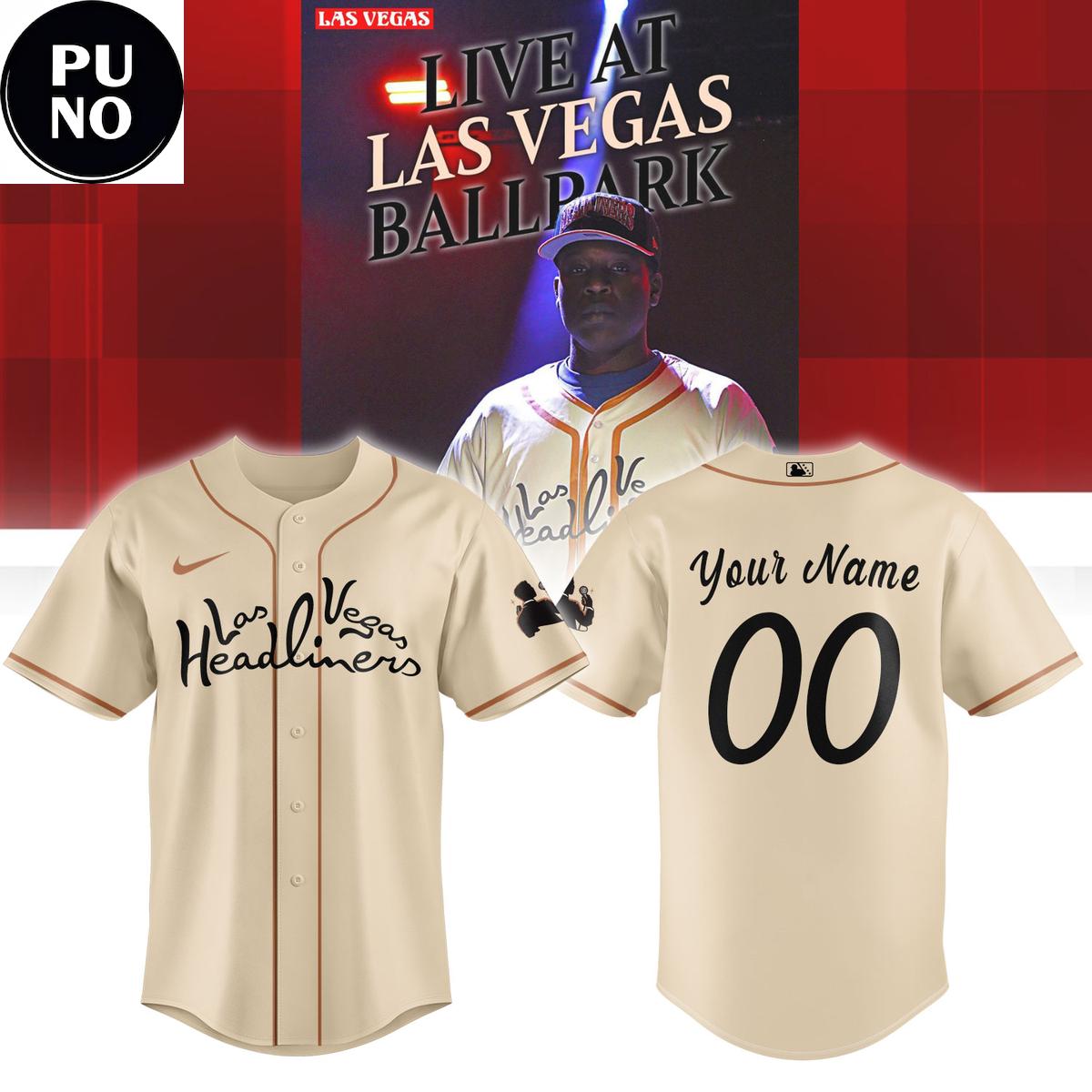 Las Vegas Aviators x Headliners Night 2026 Personalized Baseball Jersey