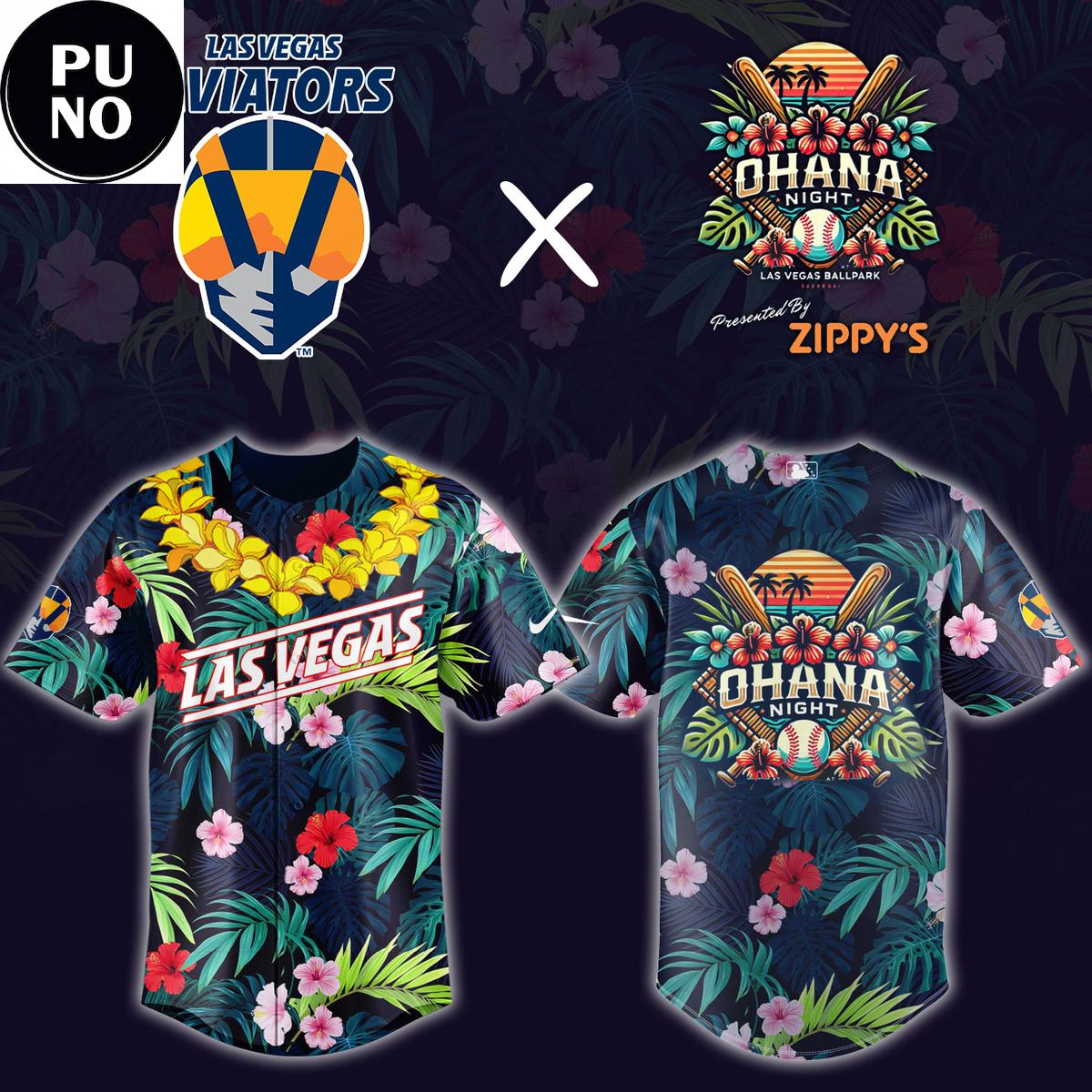 Las Vegas Aviators x Ohana Night 2026 Baseball Jersey
