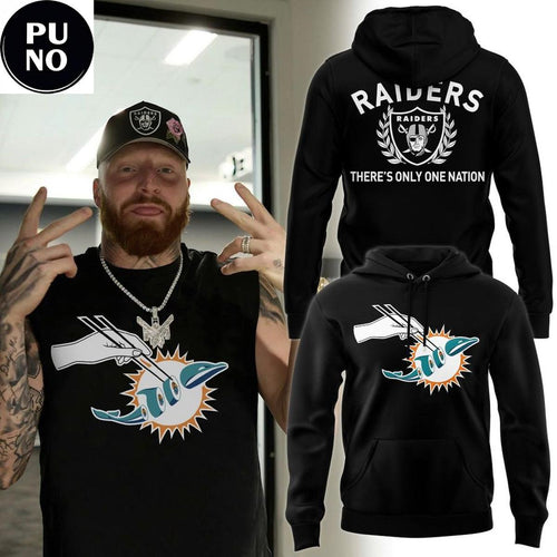 Las Vegas Raiders 2026 Gameday Dolphin Sushi Hoodie T-Shirt